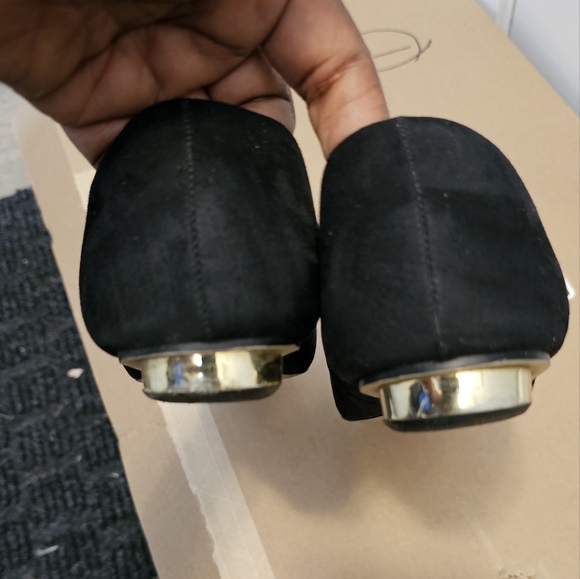 Zara Black Pointy Flats - Picture 7 of 9